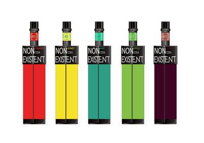 NON伏特加酒瓶包裝裝潢設計賞析 簡約圖形中的品牌敘事